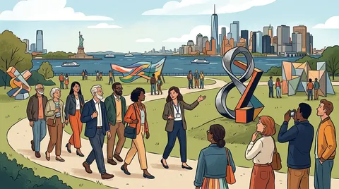 Governors Island Arts Monthly Public Art Tour