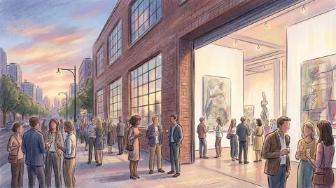 Jordan Wolfson Gallery Opening at Gagosian, 555 West 24th Street