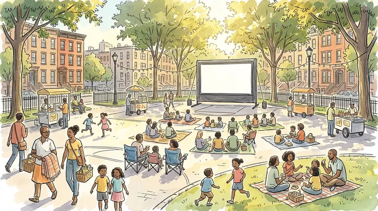 Movies Under the Stars: Goat Outdoor Movie at Fred Samuel Playground in Harlem event image