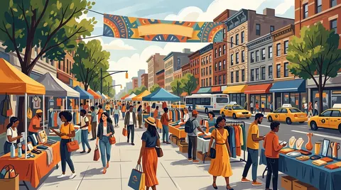 Fordham Road BID Sidewalk Sale