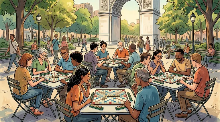 Scrabble in the Plaza event image