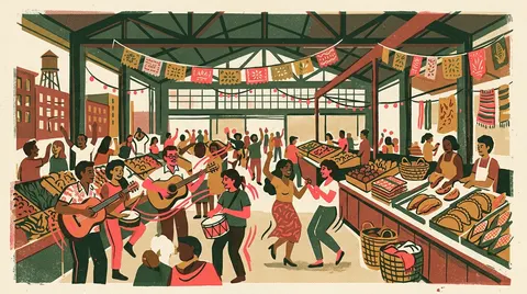 Hispanic Heritage Celebration at Essex Market