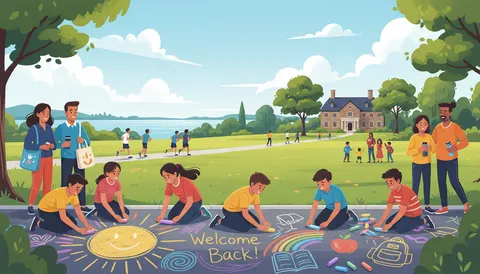 NYRR Open Run: Conference House Park Back to School Chalk Challenge