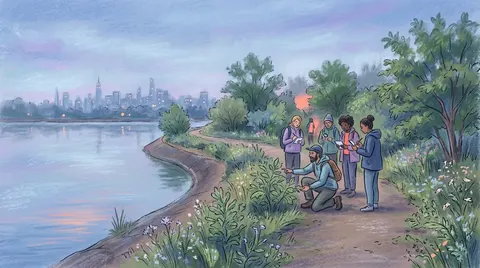 Medicinal Plant ID Walk at the Ridgewood Reservoir