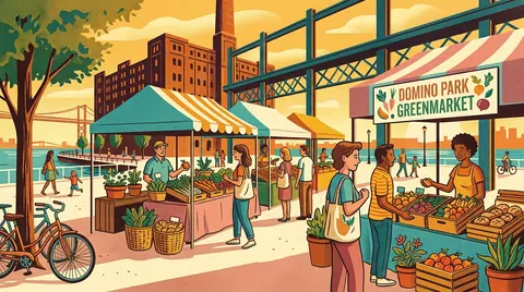 Domino Park Greenmarket