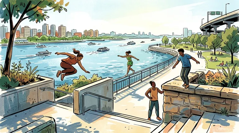 Summer on the Hudson Intro to Parkour event image