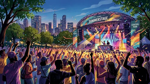 Odd Mob at SummerStage
