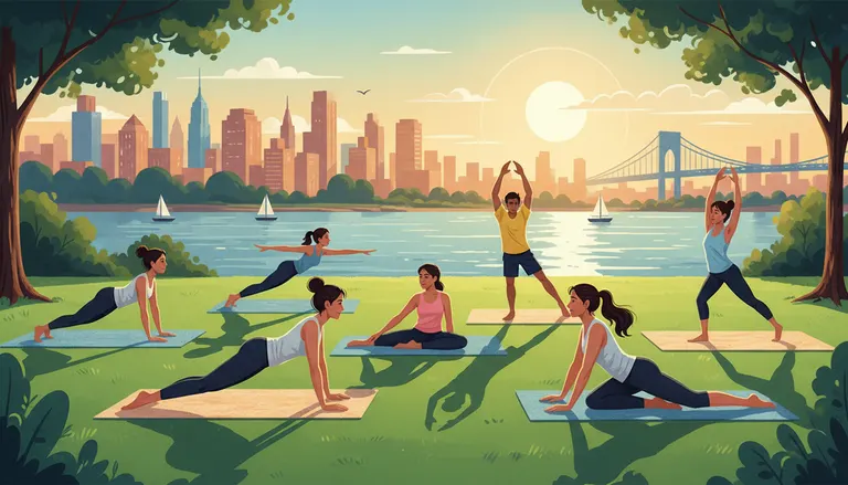 Summer on the Hudson North Park Pilates event image