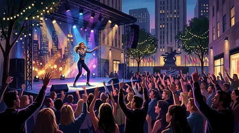 Maren Morris on the Today Citi Concert Series
