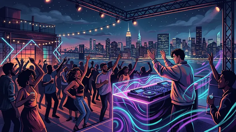 Kyle Walker on the Elsewhere Rooftop event image