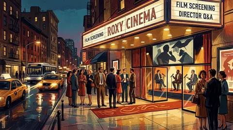 Lockjaw with director Sabrina Greco and Blu Hunt at Roxy Cinema