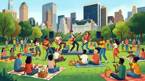 New York Guitar Festival: The Misbehaving Guitar at Bryant Park Picnic Performances