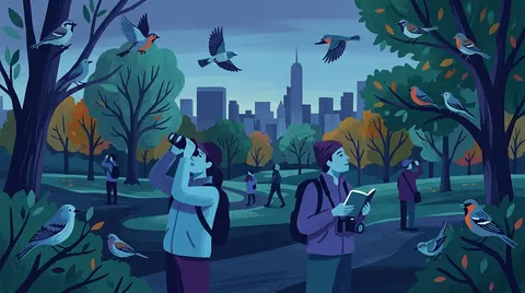 Birding: Urban Birds and Fall Migration