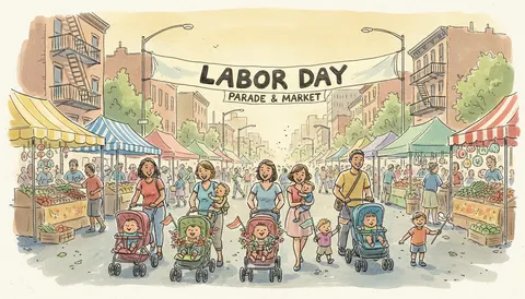 Labor Day Baby Parade