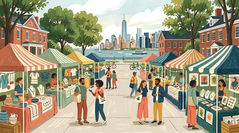 FAD Market Pop-Up on Governors Island