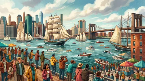 Sail4th 250 International Parade of Tall Ships