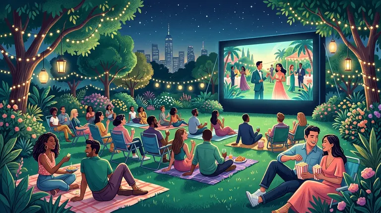 Movie Night: Crazy Rich Asians at Queens Botanical Garden event image