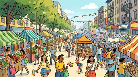 Colombian Independence Day Parade