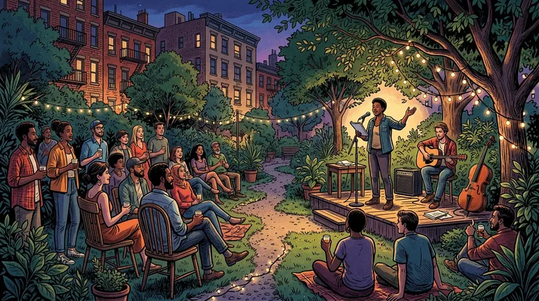 Live Music and Poetry event image