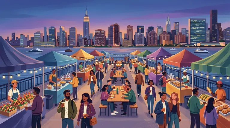 New Wave Pier Food Market event image