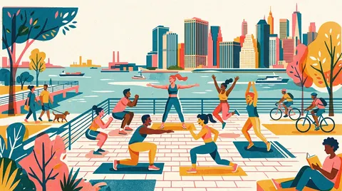 Summer on the Hudson Hiit