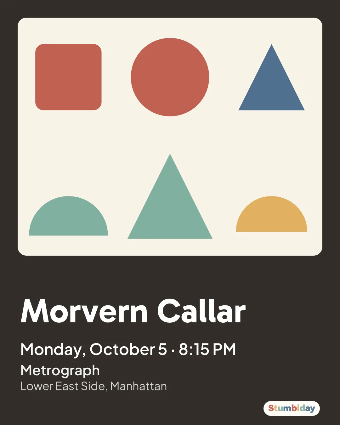 Flyer for Morvern Callar: Monday, October 5 · 8:15 PM at Metrograph